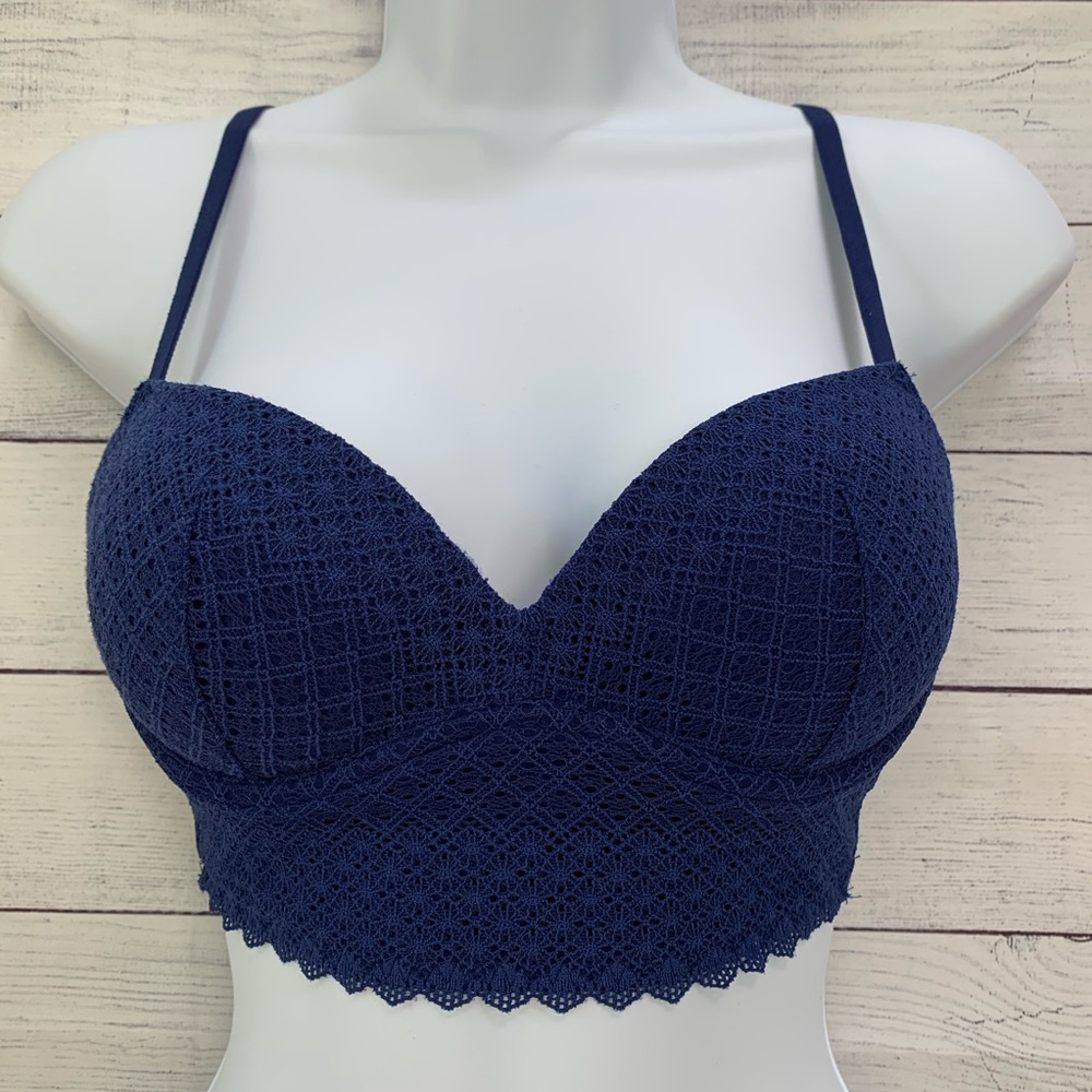 Victoria’s Secret Navy Multi-way Lace Bra/Bralette